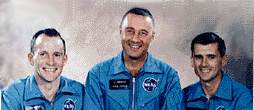 Gus Grissom, Ed White, and Roger Chaffee