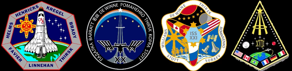 Robert Thirsk Insignia